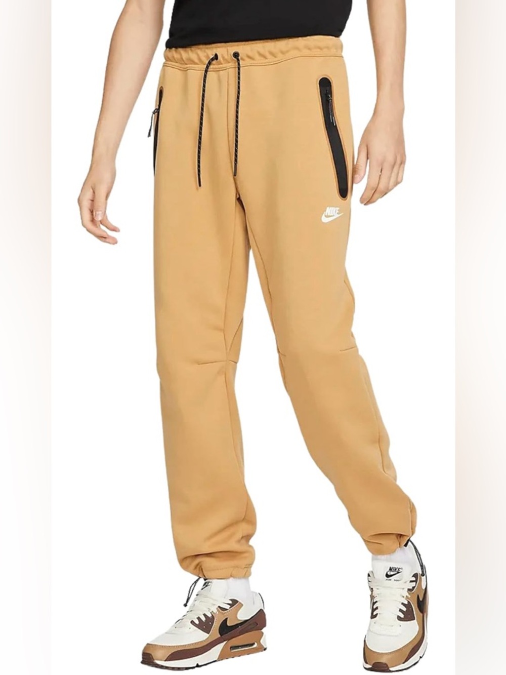 NEW Nike Sportswear Tech Fleece Mens Element Gold Jogger Pants, XL
